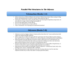 to Parallel Plot Structures in The Odyssey