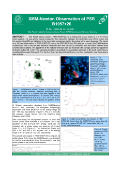 XMM-Newton Observation of PSR B1957+20 - Max-Planck