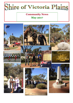 PDF - Shire of Victoria Plains