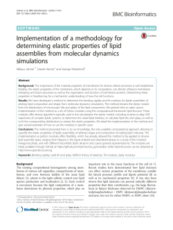 Implementation of a methodology for determining elastic properties