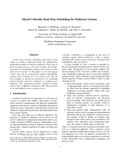 Mixed-Criticality Real-Time Scheduling for Multicore