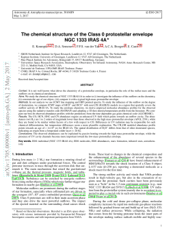 The chemical structure of the Class 0 protostellar envelope NGC