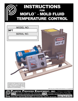 moFlo - Plastic Process Equipment