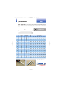 Fork extension GVS
