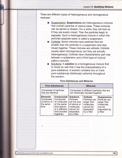 There are different types of heterogeneous and homogeneous r