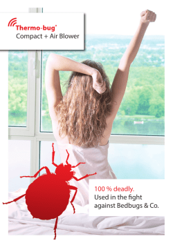 operating instructions - Thermo-bug