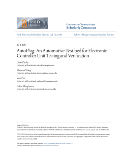 AutoPlug: An Automotive Test-bed for Electronic Controller Unit