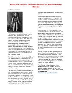 edison `s talking doll got silenced but not the home