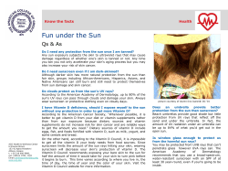 Fun under the Sun - The American College of Greece