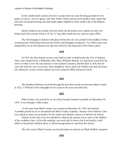 jackson history final final