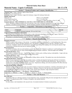 Material Name: Cupric Carbonate ID: C1-178