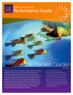 The Painted Garden - Walton Arts Center