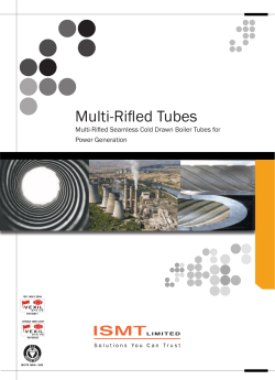 Multi-Rifled Tubes