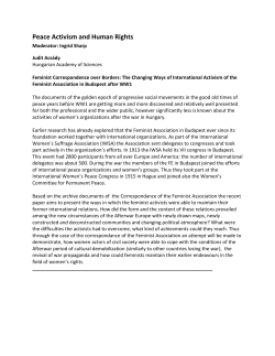 Peace Activism and Human Rights