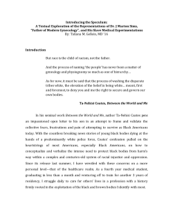 Introducing the Speculum