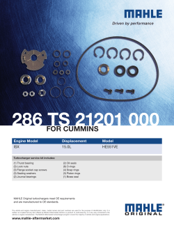 286 TS 21201 000 - MAHLE Aftermarket