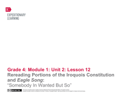 Grade 4: Module 1: Unit 2