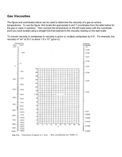 Gas Viscosities