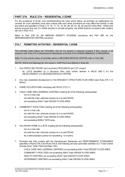 Part 27a - Auckland Council