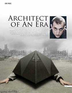 Architect of An Era