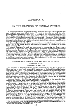 On the Drawing of Crystal Figures