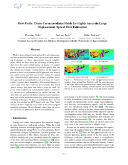 Flow Fields: Dense Correspondence Fields for Highly Accurate