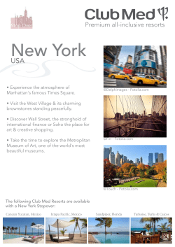 New York - Club Med