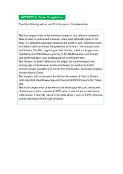 ACTIVITY 4: Table Completion