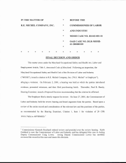 R.E. Michel Company, Inc.