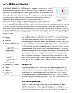 River Civilization 6-Norte Chico Norte Chico