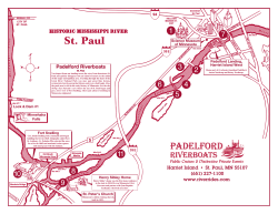 Padelford Riverboats Harriet Island &bull; St. Paul, MN 55107 (651) 227