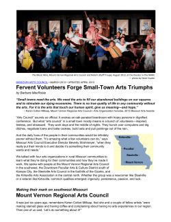 Fervent Volunteers Forge Small-Town Arts Triumphs