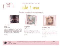 american wines made with native spanish grapes