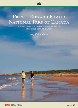 Prince Edward Island National Park of Canada