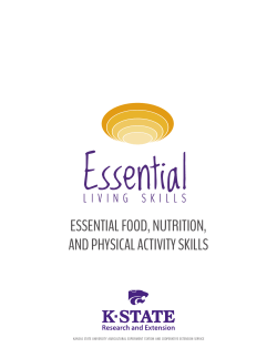 S134B Essential Living Skills: Essential Food