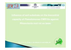 Influence of soil substrate on the biocontrol capacity of