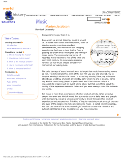 Essay - Roy Rosenzweig Center for History and New Media