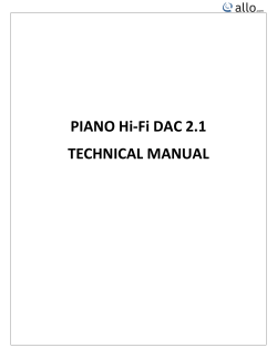 Piano 2.1 Manual
