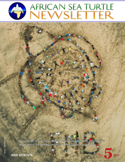 African Sea Turtle Newsletter, No.5, 2016