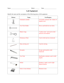 Lab Equipment