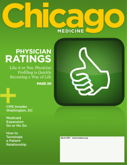 March 2013 - Chicago Medical Society