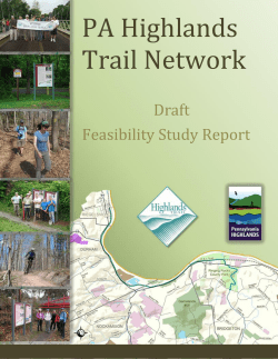 PA Highlands Trail Network - Appalachian Mountain Club
