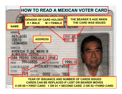 How to Read a Mexican Voter Card [open pdf