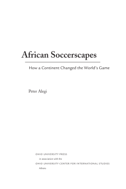 African Soccerscapes