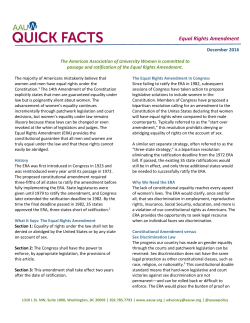 Equal Rights Amendment