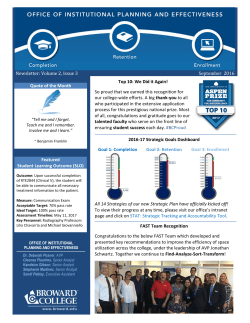Newsletter: Volume 2, Issue 3 September 2016 Quote of the Month