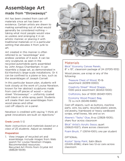 Assemblage Art - Blick Art Materials