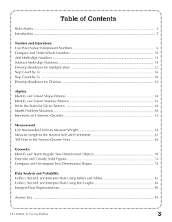 Number and Operations