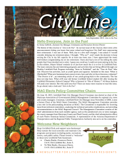 Hello Everyone, Join in the Fun! MAG Elects Policy Committee