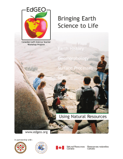 Bringing Earth Science to Life